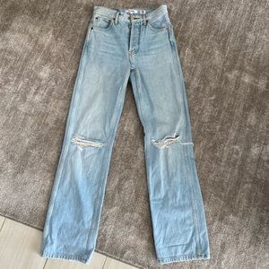 Size 24 high rise loose re/dones